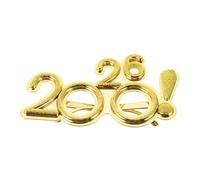 KOMBIUDA Vibrant Plastic Frames for Year and Christmas Parties Lightweight Comfortable Photo Props Unique Party Decorations for Graduation Celebrations