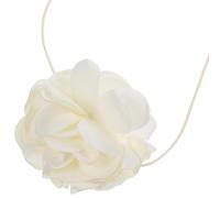 KOMBIUDA Vintage Floral Choker Necklace for Women Summer Flower Collar with Elegant Yellow Bloom Stylish Prom Party Accessory Easy-wear Fashion Jewelry