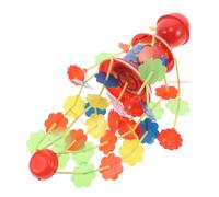 KOMBIUDA Vintage Hand Cranked Mobile Musical Wind Chime with Grasping Ball for Nursery Hanging Bell for Newborns Auditory Development and Creative Play