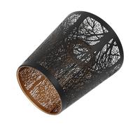 KOMBIUDA Vintage Metal Carved Tree Pattern Lampshade for Table and Floor Lamps Hollow Out Design Light Shade for Living Bedroom with Soft Bright Illumination