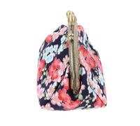 KOMBIUDA Vintage Style Change Purse Lightweight Cloth Storage Pouch for Women Compact Portable Coin Pouch Handbag for Cards and Cash Organization