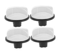 KOMBIUDA Washing Machine Part 4pcs Knob Replacement Universal Fit Plastic Easy Installation for