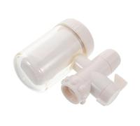 KOMBIUDA Water Purifier Filter Water Filtration System White Plastic