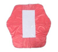 KOMBIUDA Waterproof Outdoor Mobility Scooter Control Panel Cover with Window, Dustproof Electric Scooter Dashboard Protector, Large Oxford Fabric Pink Rainproof Tiller Cover