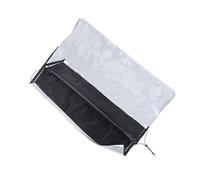KOMBIUDA Waterproof Telescope Cover for Outdoor Use, Dust Prevention and Foldable Design, Made of Sturdy Oxford Cloth, Suitable for Patio and Garden Telescopes, Silver Colour