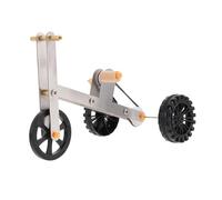 KOMBIUDA Wear-resistant Parrot Training Bicycle for Cockatiels Parakeets Bird Exercise Supply with Bright Colors and Creative Design to Develop Intelligence and Muscle Strength