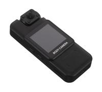 KOMBIUDA Wearable Action Body Cam Portable Sports Camera with Back-clip Mount Rugged Design Enhanced Night Vision for Hiking Running Adventure Recording