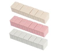KOMBIUDA Weekly Pill Storage Box 3-Piece Am Plastic Portable Piano Keyboard Jewelry Holder for Tablets
