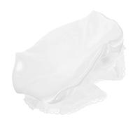 KOMBIUDA White Lace Maid Headdress Lightweight Cosplay Costume Accessory for Women Party Role Play Comfortable Design