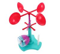 KOMBIUDA Wind Vane Science for DIY Weather Experiment Kit Anemometer and Wind Direction Indicator Stem Physics Educational Tool for Logical Thinking and Engineering Skills Development