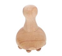 KOMBIUDA Wood Massage Roller with Beads Portable Manual Therapy Stick for Meridian Pressure Cellulite Reduction and Body Sculpting No Power Needed for Full Body Relaxation and Muscle Relief