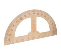 KOMBIUDA Wood Measuring Ruler Teaching Tool for Classroom Instruction and Drawing, Wooden Material, Improves Comprehension and Demonstrates Geometric Problem-solving, Suitable for Teachers