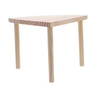 KOMBIUDA Wooden Hamster Platform for Small Pets Chinchilla Sleeping Platform Fun Climbing Playground for Hamsters Gerbils and Dwarf Pets Natural Healthy Activity Center