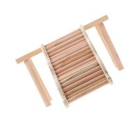 KOMBIUDA Wooden Hamster Platform with Ladder for Golden Hamsters Small Animal Cage Enlarged Activity Space for Climbing and Playing Guinea Pigs Rats