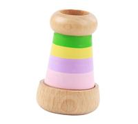 KOMBIUDA Wooden Kaleidoscope for Educational Sensory with Large Lens Colorful Magical Light Show Smooth Beech Wood Craftsmanship for Aged to Inspire Imagination and Scientific Curiosity