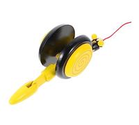 KOMBIUDA Wooden Snail Pull Along Cartoon for Safe Smooth Design Engaging Animal Shape for Fun Learning for Developing Coordination Skills