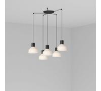 Luminosa Lighting Luminosa Kombo Cluster Pendant Ceiling Light Beige, E27