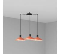 Luminosa Lighting Luminosa Kombo Cluster Pendant Ceiling Light Orange, E27