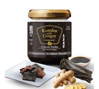 Kombu with Ginger Tsukudani, Natural Umami, Kombu from Hokkaido, Made in Japan | No preservatives, No additives, Non-GMO | 3.5oz (100g) by SUI of Tokyo