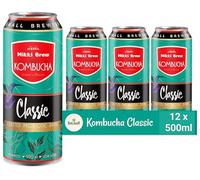 Kombucha Classic - 12 Pack - 500ml - Raw, Healthy, Vegan, Probiotic