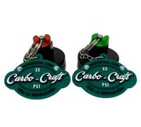 Kombucha.com Carbo-Caps: The Swingtop Slayer and Ultimate Carbonation System for Craft Beer & Kombucha Home Brewing. Viva La Revolución! (65 psi (High Carbonation), 2 Carbo-Caps + PRVs)