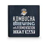 Kombucha Heater | Fermentaholics Kombucha Brewing and Fermentation Heat Mat | Keep your SCOBY Happy and Productive By Brewing In The Proper Temperature Range
