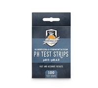 Kombucha Instant Read pH Strips - pH Range 0-6 | 100 Test Sticks | | Food Service, Brewing and Fermentation Test Strips