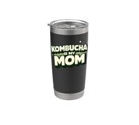 Kombucha is My Mom Kombucha SCOBY Brewer Gift Stainless Steel Insulated Tumbler
