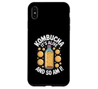 Kombucha It’s Alive And So Am I Tea Drink Lover Case for iPhone XS Max