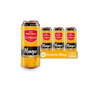 Kombucha Mango - 12 Pack - 500ml - Raw, Healthy, Vegan, Probiotic
