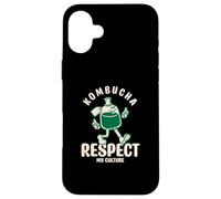 Kombucha Respect My Culture | Mushroom Tea | Scoby Case for iPhone 16 Plus