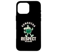 Kombucha Respect My Culture | Mushroom Tea | Scoby Case for iPhone 16 Pro Max