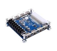 Komdndht 20 Pin/24 Pin ATX Power Supply Breakout Board 5V/2A USB Charging Desktop Chassis Power Supply Adapter Board,B 1 PCS