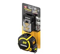 Komelon 25' Wideblade Tape Measure with Universal Belt Holster
