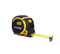 Komelon 93425 Contractor TS Tape Measure 25' x 1.25", Black/Yellow