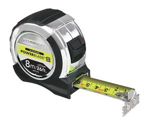 Komelon MPT87E Powerblade™ Ii Pocket Tape 8M/26Ft (Width 27Mm)