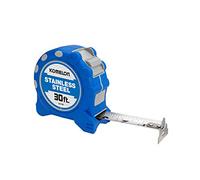Komelon, SS130, Stainless Steel Tape Measure, 1 Inx30 ft