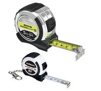 Komelon Tape 5M / 16Ft Powerblade Tape Measure Mpt57E And 2M Keyring Tape
