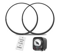 KomeStone K2 Elite Rock Tumbler Belt - Strong & Durable Nylon Replacement Belt with Free 1-Year Support, 2 Pcs