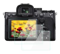 Komet A7IV Screen Protector Compatible for Sony Alpha 7 IV A74 Mirrorless Camera, KOMET 9H HD Tempered Glass Anti-Bubble Anti-scratch Anti-fingerprint (3 Pack)
