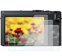 Komet LX10 Screen Protector Compatible for Panasonic LX10 LX9 G85 G9 G7 Camera, Tempered Glass Anti-Scrach Anti-Bubble Anti-Dust [3 Pack]