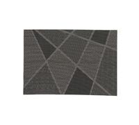 komforbaa Modern Nordic Style Placemats, 18 x 12 inch, Set of 4 - Waterproof, Oil-Resistant, Heat-Resistant Table Mats in Grey & Green for Elegant Dining