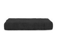 Komfortec Bath Towel 100 x 200 cm 100% Cotton Sauna Towel XXL Soft Large Terry Cloth Quick Drying Black