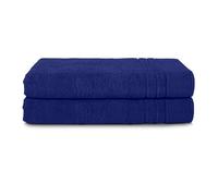 Komfortec Bath Towels, 100% Cotton, Quick Dry, 70x200, Royal Blue