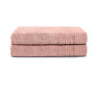 Komfortec Jumbo Bath Towels, 100% Cotton, Quick Dry, 80x200, Pink