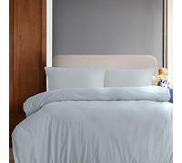 Komfortec Bed Linen Set, microfibre, Gray, 155x220 + 1x 40x80