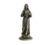 KOMI Sacred Heart Jesus Statue for Car Dashboard Catholic Figurines Gifts