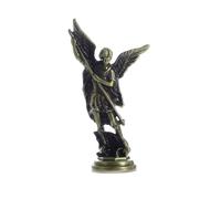 KOMI St Michael Statue,Catholic Gift San Miguel Arcangel Statue for Car Home Office Table Decor, Car Dashboard Decorations Bless Driving Safety Gift for New and Old Driver