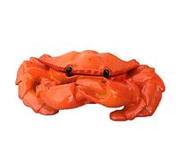 Komkommax Garden Decoration Hidden Key Holder for Outside Hide a key Crab Design - Spare Key Hider - Safe For Garden Yard Or Outdoors Use, Geocaching