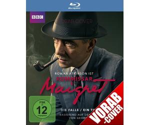 KOMMISSAR MAIGRET: DIE FALLE/EIN TOTER MANN (R. ATKINSON) BLU RAY NEW